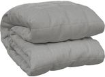 Vidaxl Coperta Pesata Grigia 220X260 Cm 15 Kg Tessuto