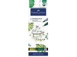 Faber-Castell 164517 FABER-CASTELL Pennarello Per Acquerello Goldfaber, Confezione Da 6 Pezzi Jungle