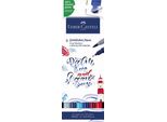 Faber-Castell 164519 FABER-CASTELL Pennarello Acquerello Goldfaber, Confezione Da 6 Sea
