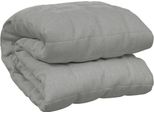 Vidaxl Coperta Pesata Grigia 152X203 Cm 7 Kg Tessuto