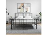 Vidaxl Comodini 2 Pz. Grigio Sonoma 40X35X47,5 Cm Materiale A Base Di Legno
