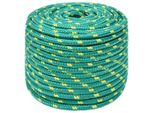 Vidaxl Corda Per Barca Verde 12 Mm 250 M Polipropilene