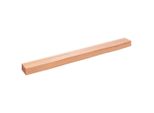 Vidaxl Mensola A Muro Marrone Chiaro 100X10X6 Cm In Legno Massiccio Trattato Con Rovere