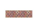 Vidaxl Tappeto Lavabile Multicolore 80X300 Cm Antiscivolo