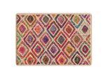 Vidaxl Tappeto Lavabile Multicolore 120X180 Cm Antiscivolo