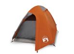 Vidaxl Tenda Da Campeggio A Cupola 2 Persone Arancione Impermeabile
