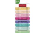 FABER-CASTELL 254658 FABER-CASTELL Tl 46 Pastell Textmarker Farbsortiert, 8 St.