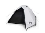 Vidaxl Tenda Da Campeggio A Cupola 3 Persone Bianco Scuro Impermeabile