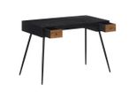 Scrivania 117X56,5X75 Cm Legno Massiccio Riciclato Teak