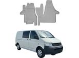 2003-2015 Vw Transporter T5 Tappetini Tpe Grigio 2 Pz