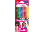 Maped 862207 Maped Barbie Buntstifte Farbsortiert, 12 St.