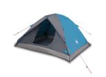 Vidaxl Tenda Da Campeggio A Cupola 3 Persone Blu Impermeabile