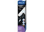 Pelikan 824620 Pelikan Twist® Structure PatronenfüLler Weiß M (Mittel)