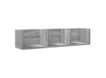 Vidaxl Armadio A Muro Grigio Rovere Sonoma 75X18X16,5 Cm Materiale Legno