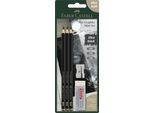 FABER-CASTELL 115297 FABER-CASTELL Pitt Graphite Bleistift-Set B Schwarz 1 Set