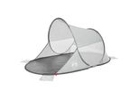 Vidaxl Tenda Da Spiaggia Grigia Pop-Up Impermeabile