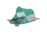 Vidaxl Tenda Da Spiaggia Verde Mare Pop-Up Impermeabile