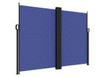 Vidaxl Tenda Laterale Estensibile Blu 180X600 Cm
