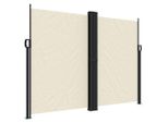 Vidaxl Tenda Laterale Estensibile Crema 180X600 Cm