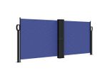 Vidaxl Tenda Laterale Estensibile Blu 100X600 Cm