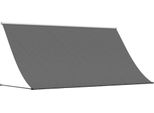 Vidaxl Tenda Retrattile Antracite 300X150 Cm In Tessuto E Acciaio