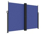 Vidaxl Tenda Laterale Estensibile Blu 180X1000 Cm