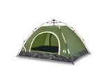 Vidaxl Tenda Da Campeggio 3 Persone Verde Sgancio Rapido