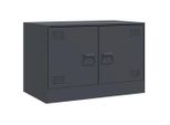 Mobile Tv Antracite 67X39X44 Cm In Acciaio