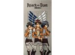 CerdÀū - Mikrofibrowy RęCznik PlażOwy Attack On Titan, Premium Akcesorium