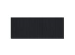 Tappeto Rettangolare Nero 80X200 Cm Bamboo