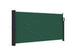Vidaxl Tenda Laterale Estensibile Verde Scuro 100X300 Cm