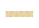 Vidaxl Tappeto Rettangolare Naturale Chiaro 100X1000 Cm Bamboo
