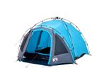 Vidaxl Tenda Da Campeggio A Cupola 3 Persone Blu Sgancio Rapido