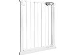 Sessamen-Lp Cancelletto Di Sicurezza Per Scale Cancelletto Di Sicurezza Per Porte Cancelletto Per Scale Senza Foratura Cancelletto Per Porte Cancelletto Di Sicurezza Per Bambini 75-85 Cm Si Chiude Automaticamente Cancelletto In Metallo Per La Sicurezza Dei Bambini, Bianco