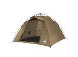 Vidaxl Tenda Da Pesca 4 Persone Verde Oliva Sgancio Rapido