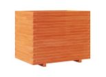 Vidaxl Fioriera Marrone Cera 90X60X72 Cm In Legno Di Pino Massiccio