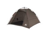 Vidaxl Tenda Da Pesca 4 Persone Marrone Sgancio Rapido
