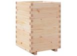 Vidaxl Fioriera 50X50X72,5 Cm In Legno Di Pino Massiccio