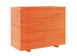 Vidaxl Fioriera Marrone Cera 90X40X72,5 Cm In Legno Di Pino Massiccio