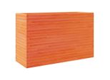 Vidaxl Fioriera Marrone Cera 110X40X68,5 Cm In Legno Di Pino Massiccio