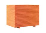 Vidaxl Fioriera Marrone Cera 90X60X72,5 Cm In Legno Di Pino Massiccio