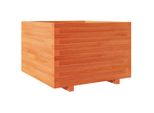 Vidaxl Fioriera Marrone Cera 70X70X49,5 Cm In Legno Di Pino Massiccio