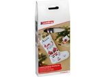 Edding Marcatore Tessile 4600 Babbo Natale Nero-Rosso 4 Pz