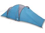 Vidaxl Tenda Familiare A Cupola 6 Persone Blu Impermeabile