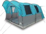 Vidaxl Tenda Auto 4 Persone Blu Impermeabile