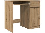 Vidaxl Scrivania In Rovere Artisan 86X49X76 Cm Materiale A Base Di Legno