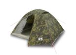 Vidaxl Tenda Da Campeggio A Cupola 3 Persone Modello Mimetico Impermeabile