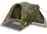 Vidaxl Tenda Familiare A Cupola 6 Persone Modello Mimetico Impermeabile