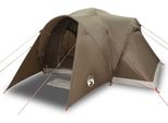 Vidaxl Tenda Familiare A Cupola 6 Persone Marrone Impermeabile