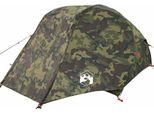 Vidaxl Tenda Da Pesca 5 Persone Modello Mimetico Impermeabile